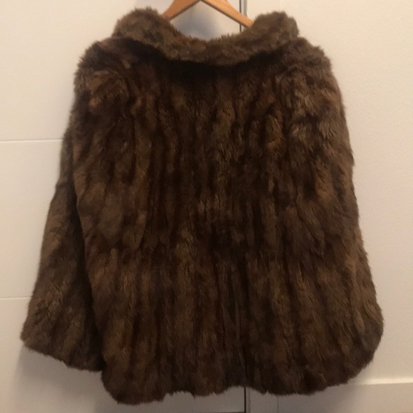 Vintage fur cape - Picture 4 of 5